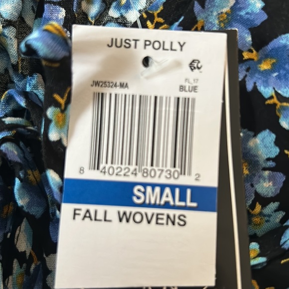 Just Polly Floral Top - Picture 3 of 4